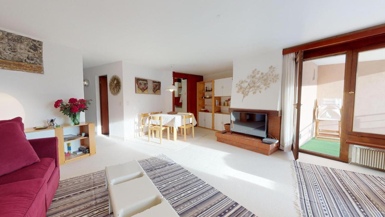Abitaziun Quadratscha 22 - Samedan Appartement Buitenkant foto